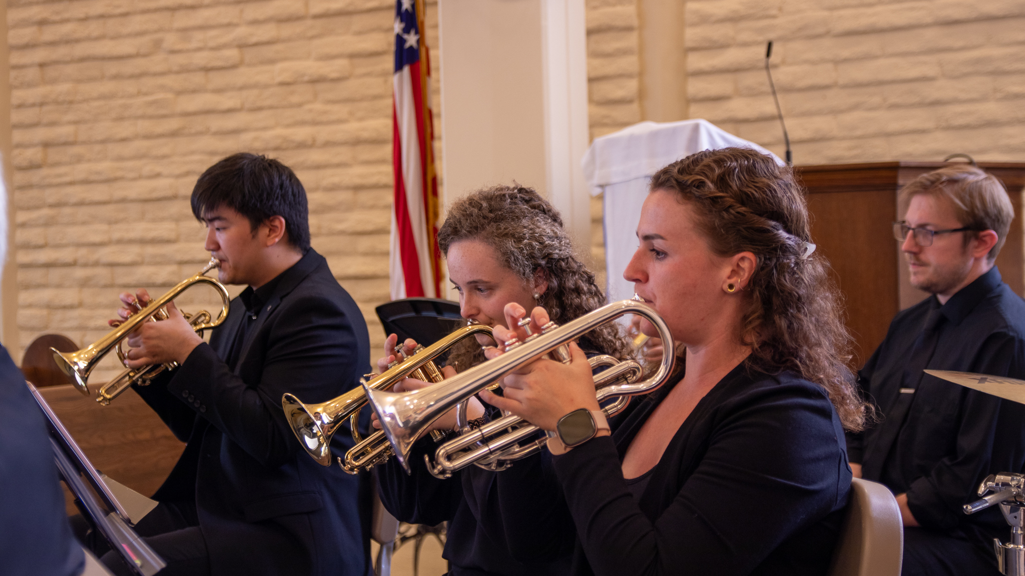 Salt River Brass traditional brass band seating